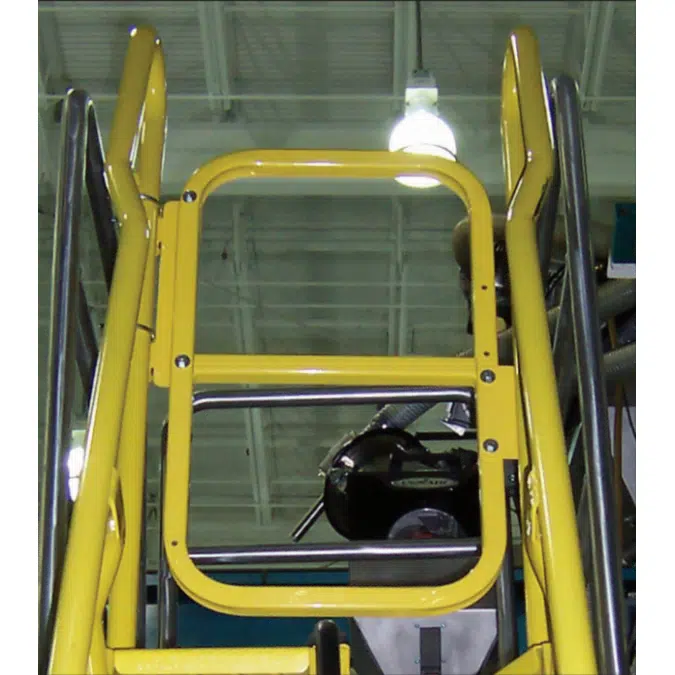 Alternating Tread Stair Safety Gate