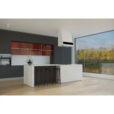 Image pour Alessandria Oro Quartz Countertop