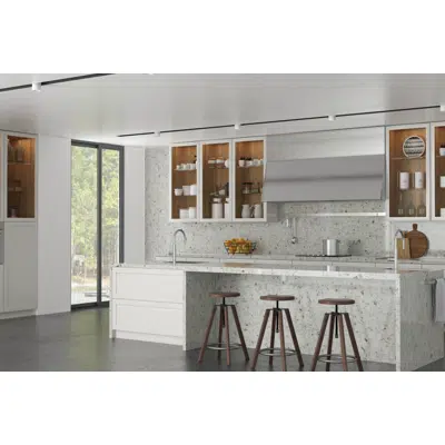 รูปภาพสำหรับ Bianco Romano Quartz Countertop