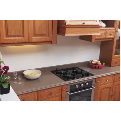 Image pour Botticino Quartz Countertop - Special Order