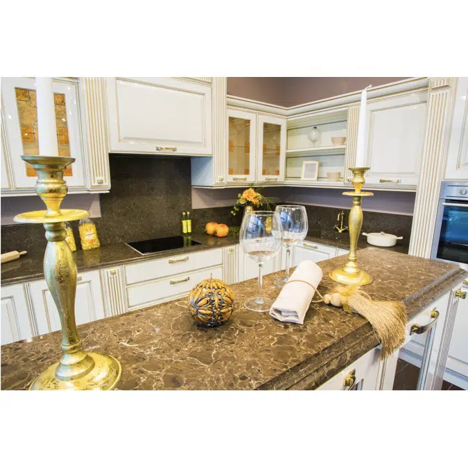 Dark Emparador Quartz Countertop