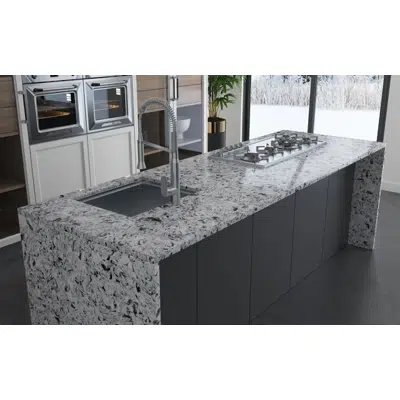 Image for Alaska Black Quartz Countertop
