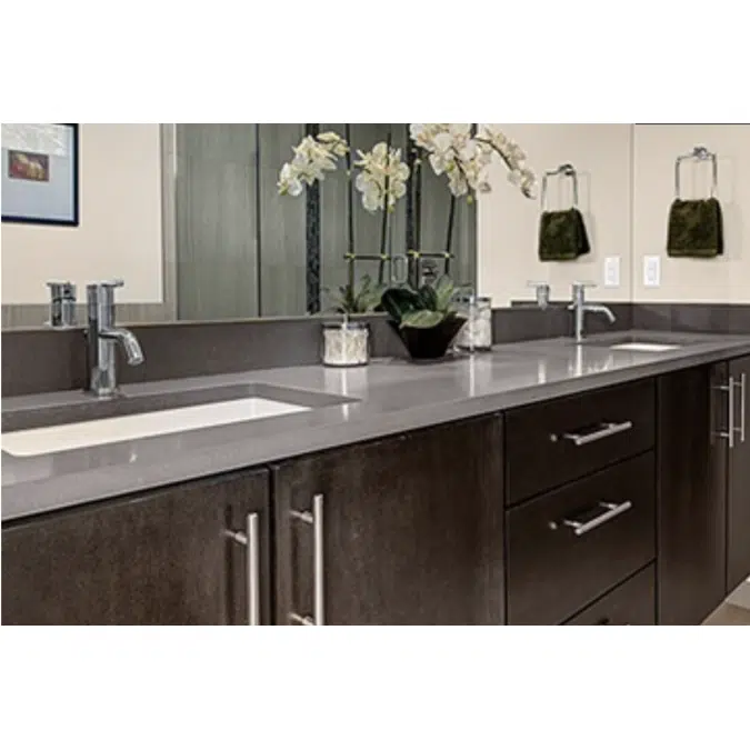 Sparkling Grey Quartz Countertop