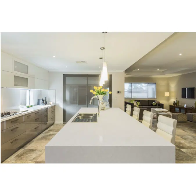 Gioia Carrara Quartz Countertop