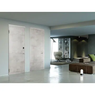 画像 ISY Melamine veneered door