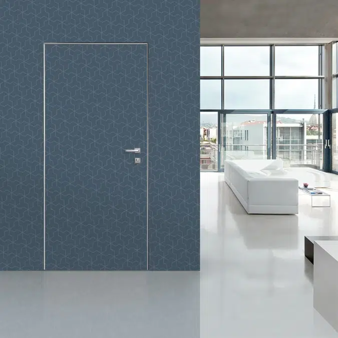 SLEEK Safety door with concealed hinges