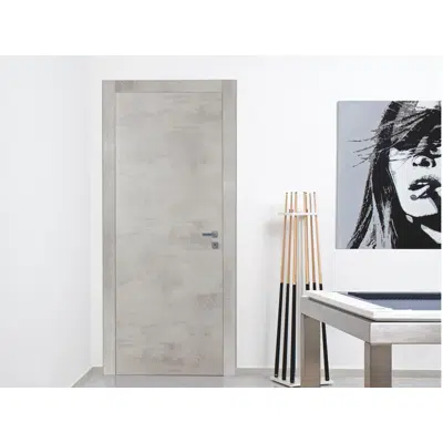 Obrázek pro FILUM & MATERICHE Flush-fitting door with concealed hinges