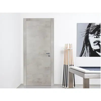 Image for FILUM & MATERICHE Flush-fitting door with concealed hinges