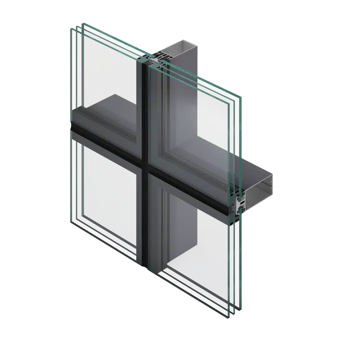 Metra POLIEDRA SKY TECH 50 CV - Curtain Wall