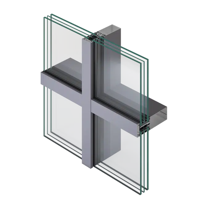 Metra POLIEDRA SKY TECH 50 - Curtain Wall