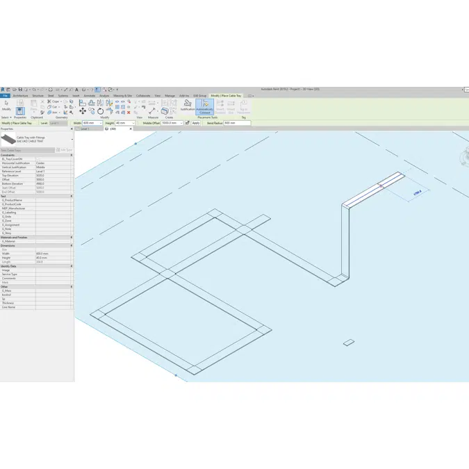 EAE Cable Tray Plug-In