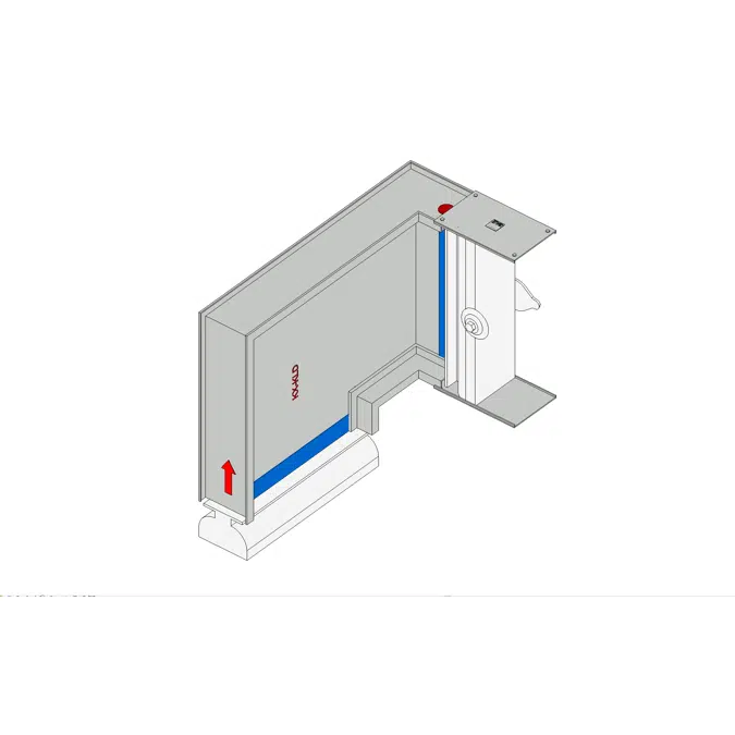 E - LINE - KX DOWNWARDS LEFT COMBINED OFFSET