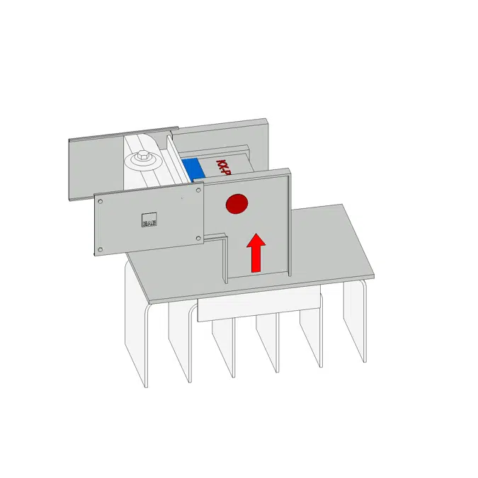 E-LINE KX - EAE_KX_PU_PD_Upwards Downwards Panel Connection