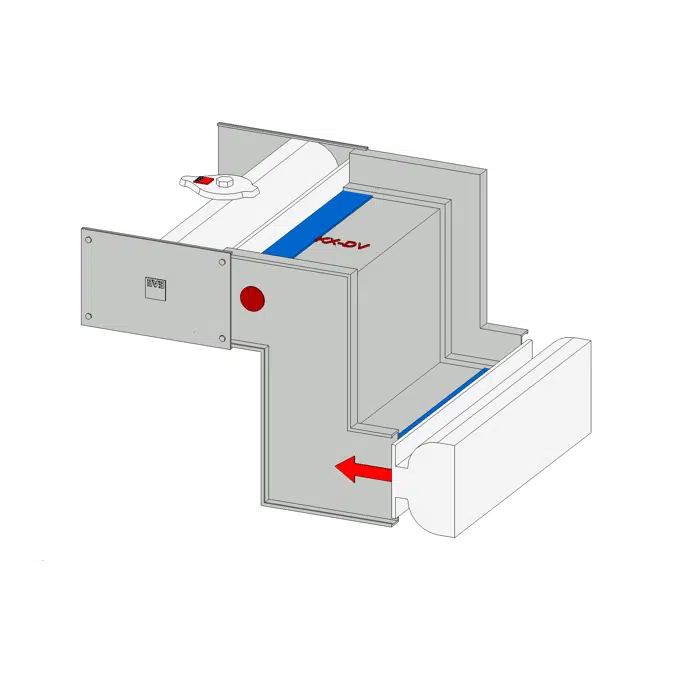 E - LINE - KX DOWNWARDS VERTICAL OFFSET