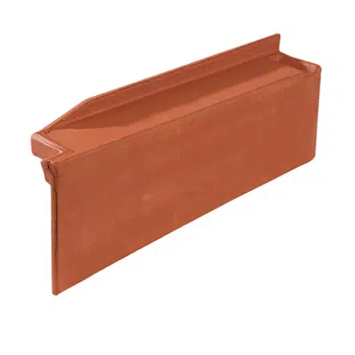 Image for Q11 - Straight right side course / Rake - Mixed roof tile