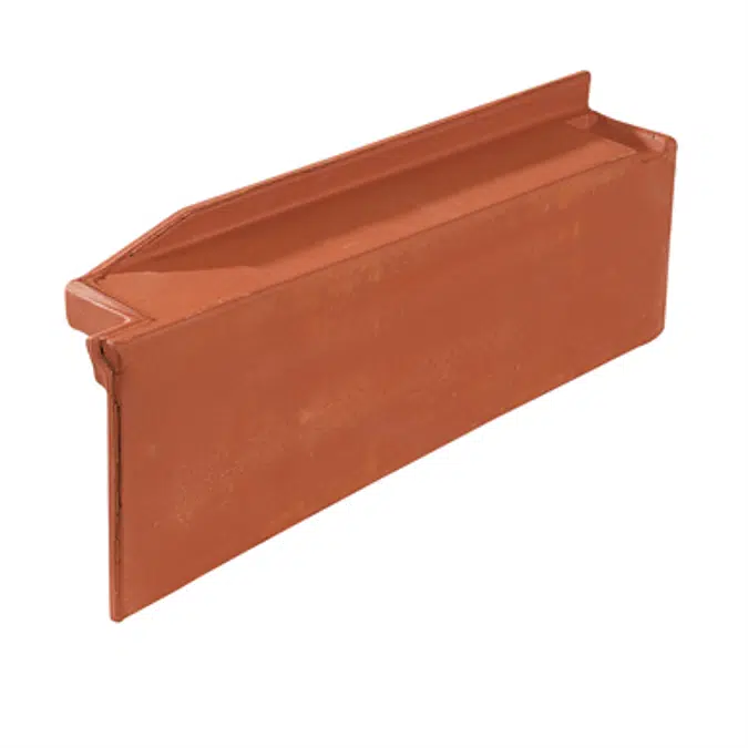 Q11 - Straight right side course / Rake - Mixed roof tile