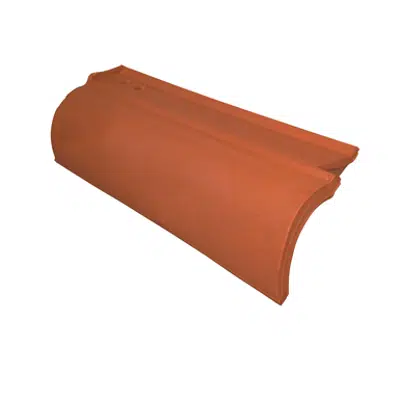 Obrázek pro Q12 - Round left side course / Rake - Mixed rooftile