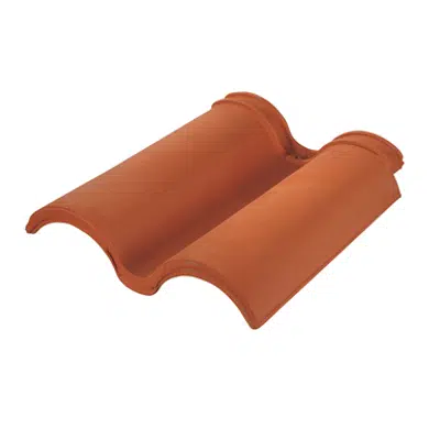 Зображення для Q33 - Double large mixed “S” roof tile