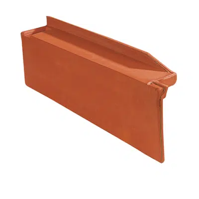 Q10 - Straight left side course / Rake - Mixed roof tile için görüntü