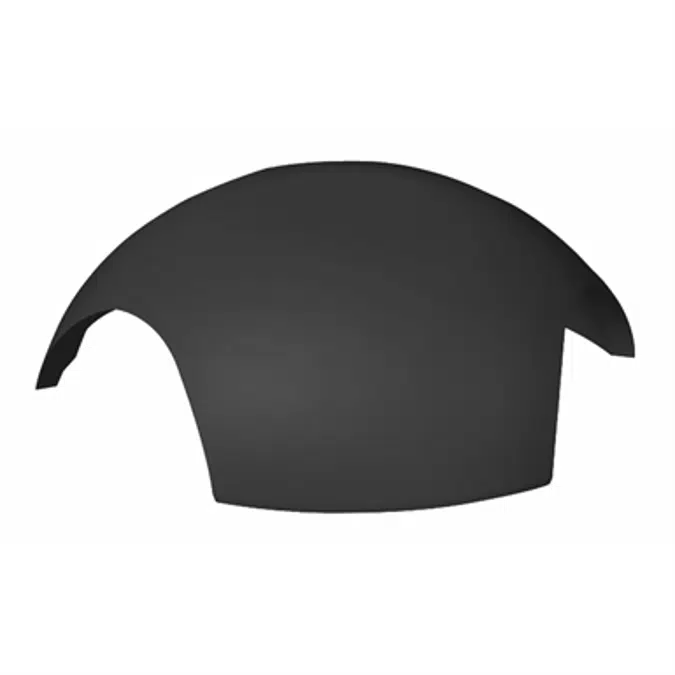BIM objects - Free download! Q44 - Round 3 way ridge klinker | BIMobject