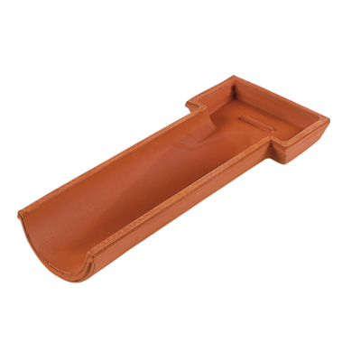 afbeelding voor Q31 - Channel / Pan curved eave tile - Mixed Rooftile