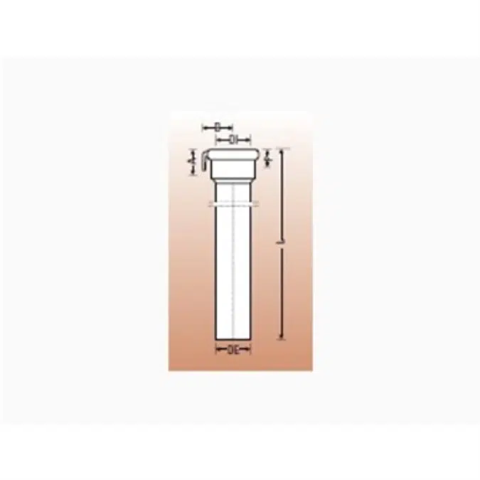 SMLrain water stand pipe with socket clamp coupling