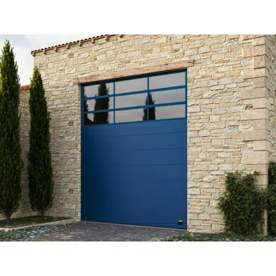 Image for INDUSTRIELLE40 - Porte de garage sectionnelle