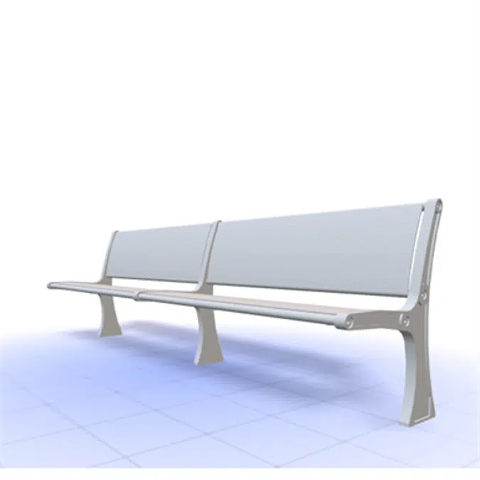 Canopy Backed Bench 8ft