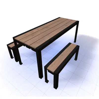 Image for Wynne Picnic Table 6ft