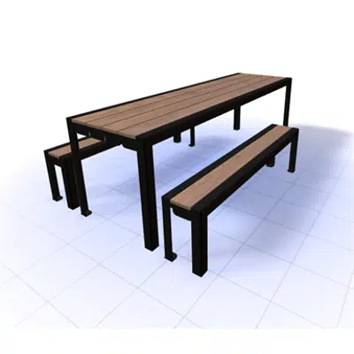 Imagem para Wynne Picnic Table 8ft}