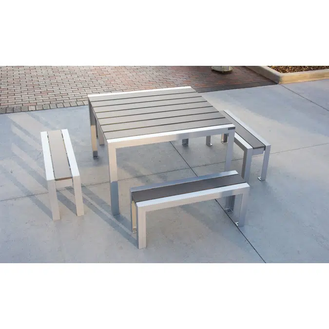 Wynne Square Tables with Bench Seating