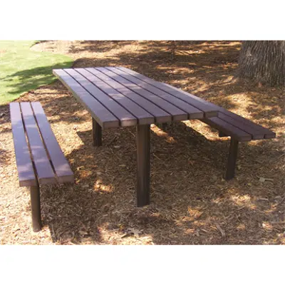 Avondale Picnic Table 6ft için görüntü