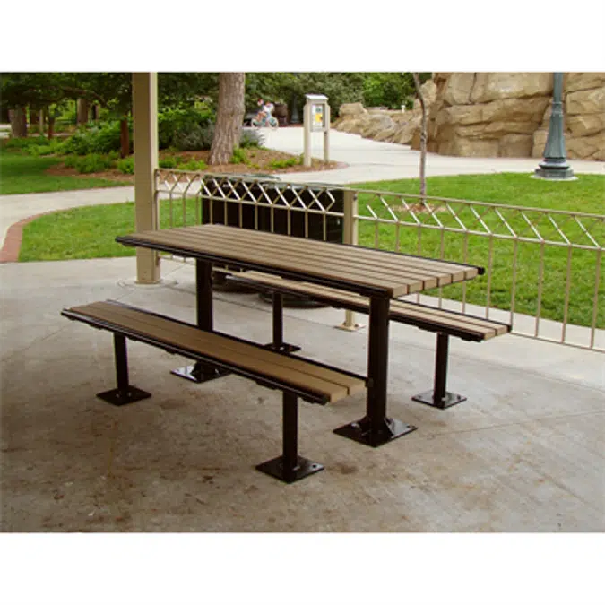 Avondale Picnic Table 8ft w/ Tubing