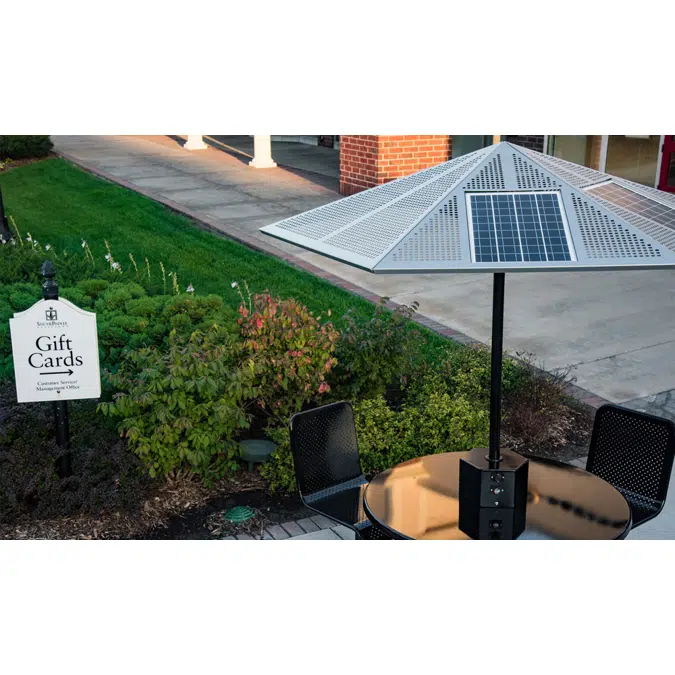 Charge Station - Solar Panel Umbrella