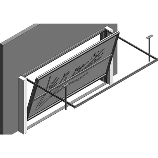 Porte basculante SAFIR S400 bois