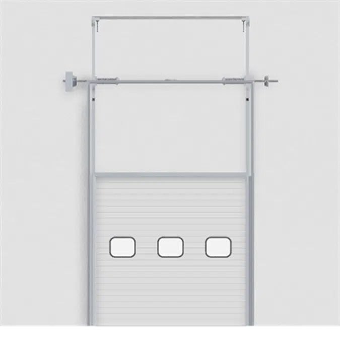 Porte sectionnelle industrielle SAFIR Isotec