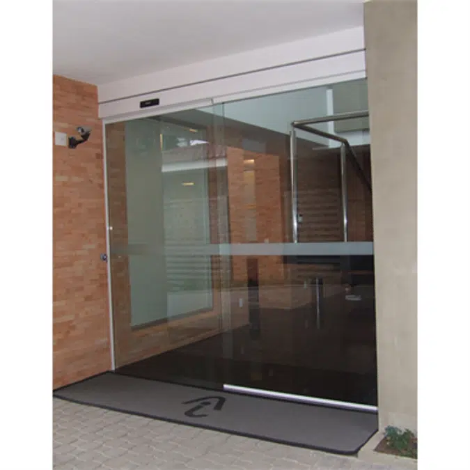 Automatic door - Single slide left A20-1 with fixed panel