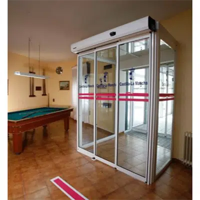 Image for Automatic door - Telescopic SL left A20-4 with fixed panel