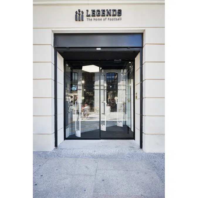 Telescopic Sliding Door A30-4 single slide without fixed panel
