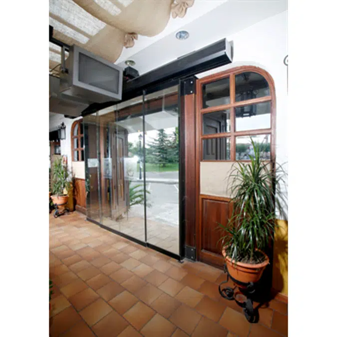 Automatic door - Telescopic BP A20-4 without fixed panel