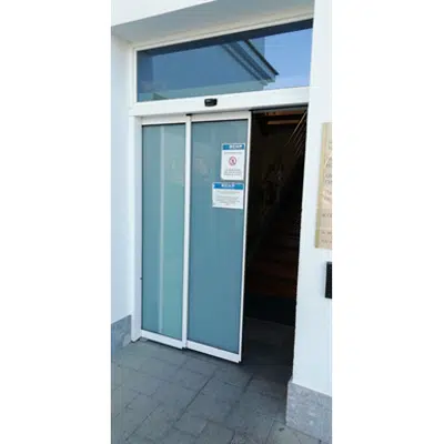 Automatic door - Telescopic SL right A20-2R without fixed panel 이미지