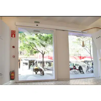 imagen para Puerta automática - Corredera de apertura simple a la derecha A20-4 sin panel fijo