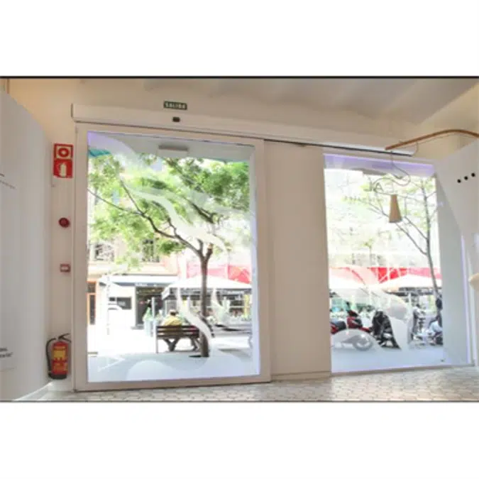 Automatic door - Single slide right A20-4 without fixed panel