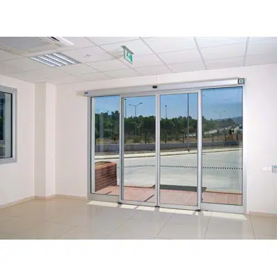 Зображення для Standard automatic sliding door A30-4, bi-parting, with fixed leaves