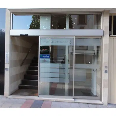 изображение для Automatic door - Single slide right A20-4 with fixed panel