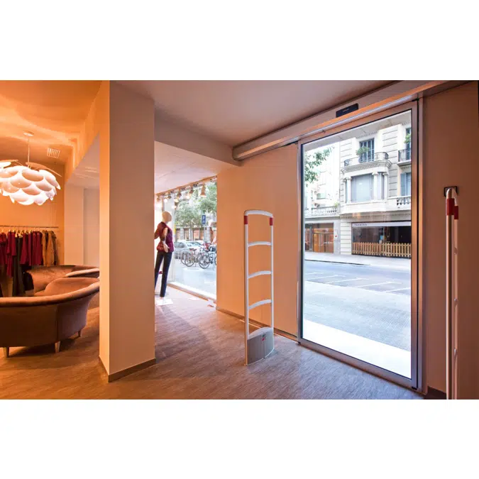 Standard sliding door A30-4, single sliding door, without fixed leaves