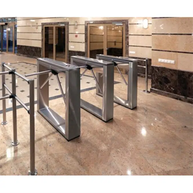 Access Control- Trio gate turnstile