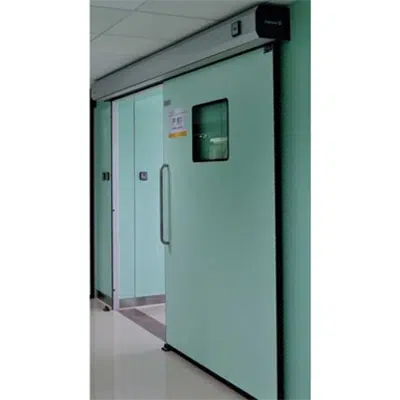 Image pour Porte automatique - Porte coulissante simple non étanche SL _P50 à ouverture à gauche sans panneau fixe