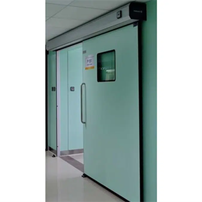 Automatic door - Non Hermetic SL_P50 left without fixed panel