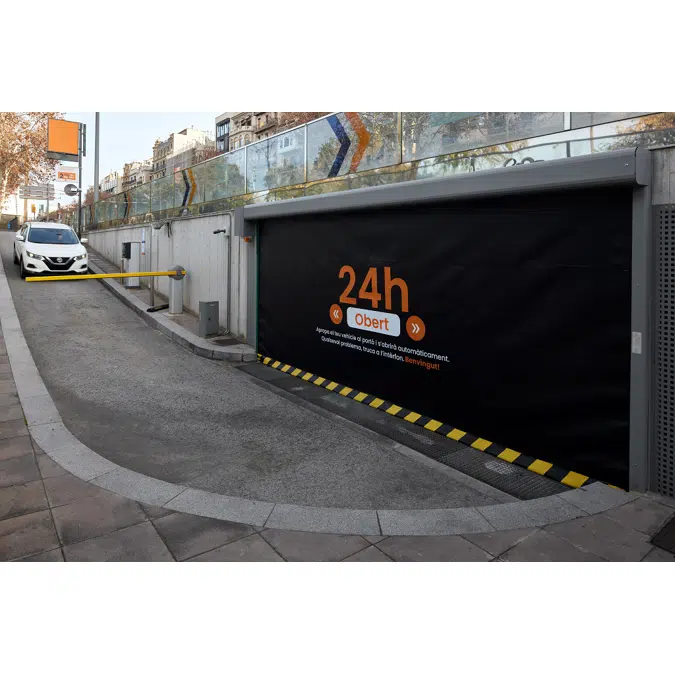 Car parks high-speed door